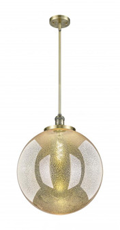 Beacon - 1 Light - 18 inch - Antique Brass - Stem Hung - Pendant (3442|201S-AB-G208-18)