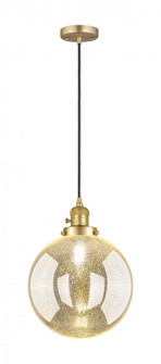 Beacon - 1 Light - 10 inch - Satin Gold - Cord hung - Mini Pendant (3442|201CSW-SG-G208-10)