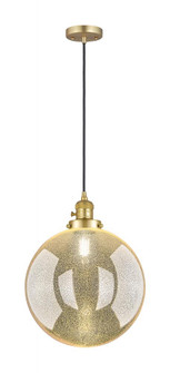 Beacon - 1 Light - 12 inch - Satin Gold - Cord hung - Mini Pendant (3442|201CSW-SG-G208-12)