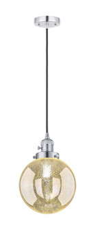Beacon - 1 Light - 8 inch - Polished Chrome - Cord hung - Mini Pendant (3442|201CSW-PC-G208-8)