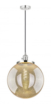 Beacon - 1 Light - 14 inch - Polished Chrome - Cord hung - Mini Pendant (3442|201CSW-PC-G208-14)