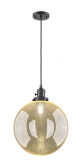 Beacon - 1 Light - 12 inch - Oil Rubbed Bronze - Cord hung - Mini Pendant (3442|201CSW-OB-G208-12)