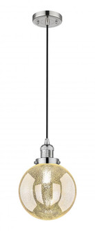 Beacon - 1 Light - 8 inch - Polished Nickel - Cord hung - Mini Pendant (3442|201C-PN-G208-8)