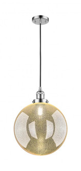 Beacon - 1 Light - 12 inch - Polished Chrome - Cord hung - Mini Pendant (3442|201C-PC-G208-12)