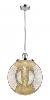 Beacon - 1 Light - 14 inch - Polished Chrome - Cord hung - Mini Pendant (3442|201C-PC-G208-14)