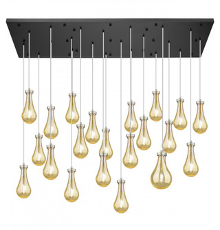 Owego - 21 Light - 71 inch - Brushed Satin Nickel - Multi Pendant (3442|172BK-451-1P-SN-G451-5ME)