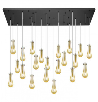 Owego - 21 Light - 71 inch - Brushed Satin Nickel - Multi Pendant (3442|172BK-451-1P-SN-G451-4ME)