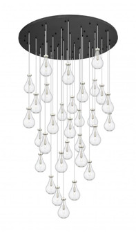 Owego - 31 Light - 60 inch - Brushed Satin Nickel - Multi Pendant (3442|160BK-451-1P-SN-G451-7SDY)