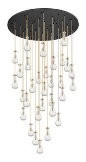 Owego - 31 Light - 60 inch - Champagne Bronze - Multi Pendant (3442|160BK-451-1P-CB-G451-5SDY)
