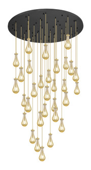 Owego - 31 Light - 60 inch - Brushed Brass - Multi Pendant (3442|160BK-451-1P-BB-G451-5ME)