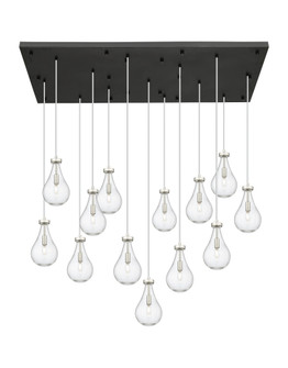 Owego - 13 Light - 54 inch - Brushed Satin Nickel - Multi Pendant (3442|154BK-451-1P-SN-G451-7SDY)