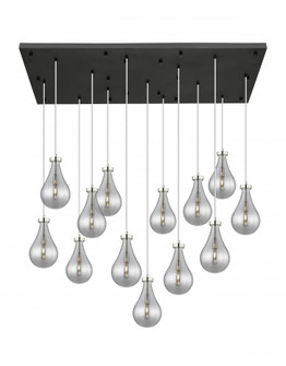 Owego - 13 Light - 54 inch - Polished Nickel - Multi Pendant (3442|154BK-451-1P-PN-G451-7SM)