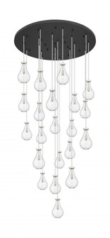 Owego - 21 Light - 48 inch - Brushed Satin Nickel - Multi Pendant (3442|148BK-451-1P-SN-G451-7SDY)