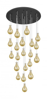 Owego - 21 Light - 48 inch - Brushed Satin Nickel - Multi Pendant (3442|148BK-451-1P-SN-G451-7ME)