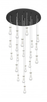 Owego - 21 Light - 48 inch - Brushed Satin Nickel - Multi Pendant (3442|148BK-451-1P-SN-G451-4SDY)