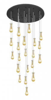 Owego - 21 Light - 48 inch - Brushed Polished Nickel - Multi Pendant (3442|148BK-451-1P-PN-G451-4ME)