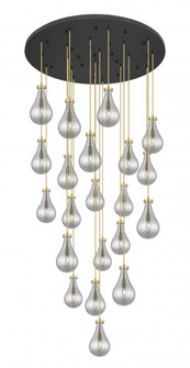 Owego - 21 Light - 48 inch - Brushed Brass - Multi Pendant (3442|148BK-451-1P-BB-G451-7SM)
