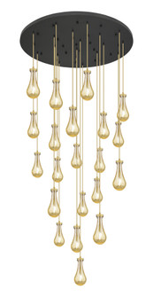Owego - 21 Light - 48 inch - Brushed Brass - Multi Pendant (3442|148BK-451-1P-BB-G451-5ME)
