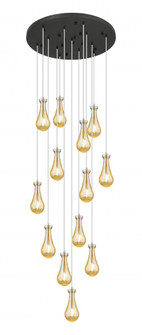 Owego - 13 Light - 32 inch - Brushed Satin Nickel - Multi Pendant (3442|132BK-451-1P-SN-G451-5ME)