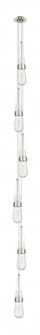 Milan - 6 Light - 6 inch - Brushed Satin Nickel - Multi Pendant (3442|106-452-1P-SN-G452-4SDY)