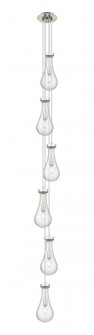 Owego - 6 Light - 7 inch - Brushed Satin Nickel - Multi Pendant (3442|106-451-1P-SN-G451-5SDY)
