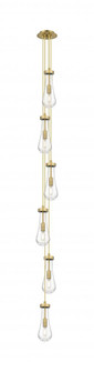 Owego - 6 Light - 7 inch - Brushed Brass - Multi Pendant (3442|106-451-1P-BB-G451-4CL)