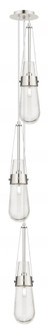 Milan - 3 Light - 6 inch - Polished Nickel - Multi Pendant (3442|103-452-1P-PN-G452-4SDY)