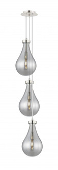 Owego - 3 Light - 7 inch - Polished Nickel - Multi Pendant (3442|103-451-1P-PN-G451-7SM)