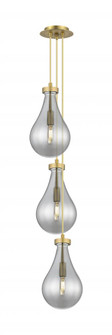 Owego - 3 Light - 7 inch - Brushed Brass - Multi Pendant (3442|103-451-1P-BB-G451-7SM)
