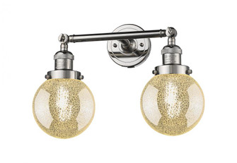 Beacon - 2 Light - 17 inch - Polished Nickel - Adjustable Bath Vanity Light (3442|208-PN-G208-6)