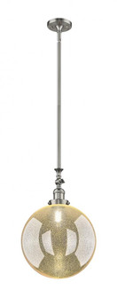 Beacon - 1 Light - 12 inch - Brushed Satin Nickel - Stem Hung - Adjustable Mini Pendant (3442|206-SN-G208-12)