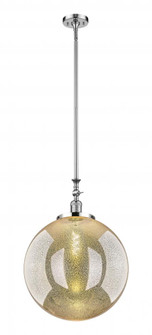 Beacon - 1 Light - 18 inch - Polished Chrome - Stem Hung - Adjustable Mini Pendant (3442|206-PC-G208-18)