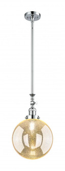 Beacon - 1 Light - 10 inch - Polished Chrome - Stem Hung - Adjustable Mini Pendant (3442|206-PC-G208-10)