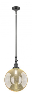 Beacon - 1 Light - 12 inch - Oil Rubbed Bronze - Stem Hung - Adjustable Mini Pendant (3442|206-OB-G208-12)
