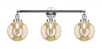 Beacon - 3 Light - 32 inch - Polished Chrome - Bath Vanity Light (3442|205-PC-G208-8)