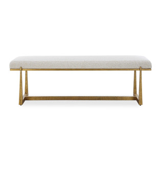 Uttermost Midas Antique Gold Bench (85|23904)
