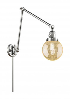 Beacon - 1 Light - 6 inch - Polished Chrome -Adjustable Swing Arm (3442|238-PC-G208-6)