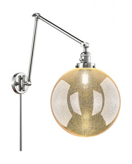 Beacon - 1 Light - 12 inch - Polished Chrome -Adjustable Swing Arm (3442|238-PC-G208-12)