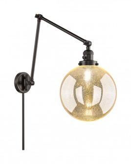 Beacon - 1 Light - 10 inch - Oil Rubbed Bronze -Adjustable Swing Arm (3442|238-OB-G208-10)