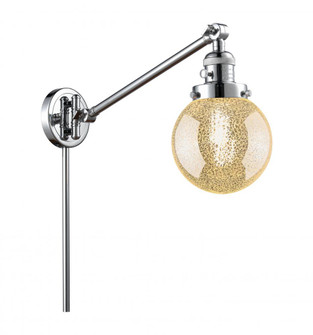 Beacon - 1 Light - 6 inch - Polished Chrome -Adjustable Swing Arm (3442|237-PC-G208-6)