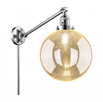 Beacon - 1 Light - 10 inch - Polished Chrome -Adjustable Swing Arm (3442|237-PC-G208-10)