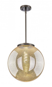 Beacon - 1 Light - 16 inch - Oil Rubbed Bronze - Stem Hung - Pendant (3442|221-1S-OB-G208-14)