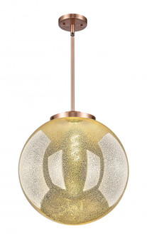 Beacon - 1 Light - 16 inch - Antique Copper - Stem Hung - Pendant (3442|221-1S-AC-G208-16)