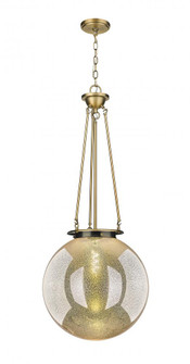 Beacon - 1 Light - 18 inch - Brushed Brass - Chain Hung - Pendant (3442|221-1P-BB-G208-18)