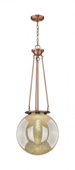 Beacon - 1 Light - 16 inch - Antique Copper - Chain Hung - Pendant (3442|221-1P-AC-G208-16)