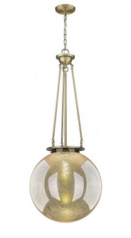 Beacon - 1 Light - 18 inch - Antique Brass - Chain Hung - Pendant (3442|221-1P-AB-G208-18)