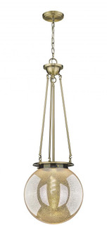 Beacon - 1 Light - 14 inch - Antique Brass - Chain Hung - Pendant (3442|221-1P-AB-G208-14)