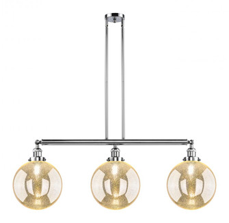 Beacon - 3 Light - 42 inch - Polished Chrome - Stem Hung - Adjustable Island Light (3442|213-PC-G208-10)