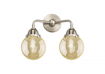 Beacon - 2 Light - 14 inch - Brushed Satin Nickel - Bath Vanity Light (3442|288-2W-SN-G208-6)