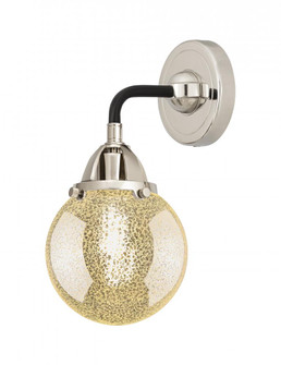 Beacon - 1 Light - 6 inch - Black Polished Nickel - Sconce (3442|288-1W-BPN-G208-6)